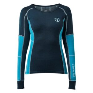 Tenson Merino Baselayer Top Women Turqoise