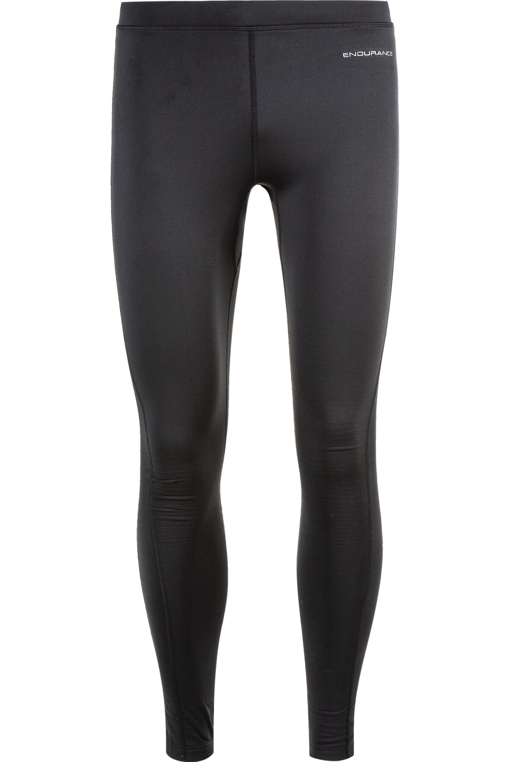 ENDURANCE Zane M Winter Long Tights Black