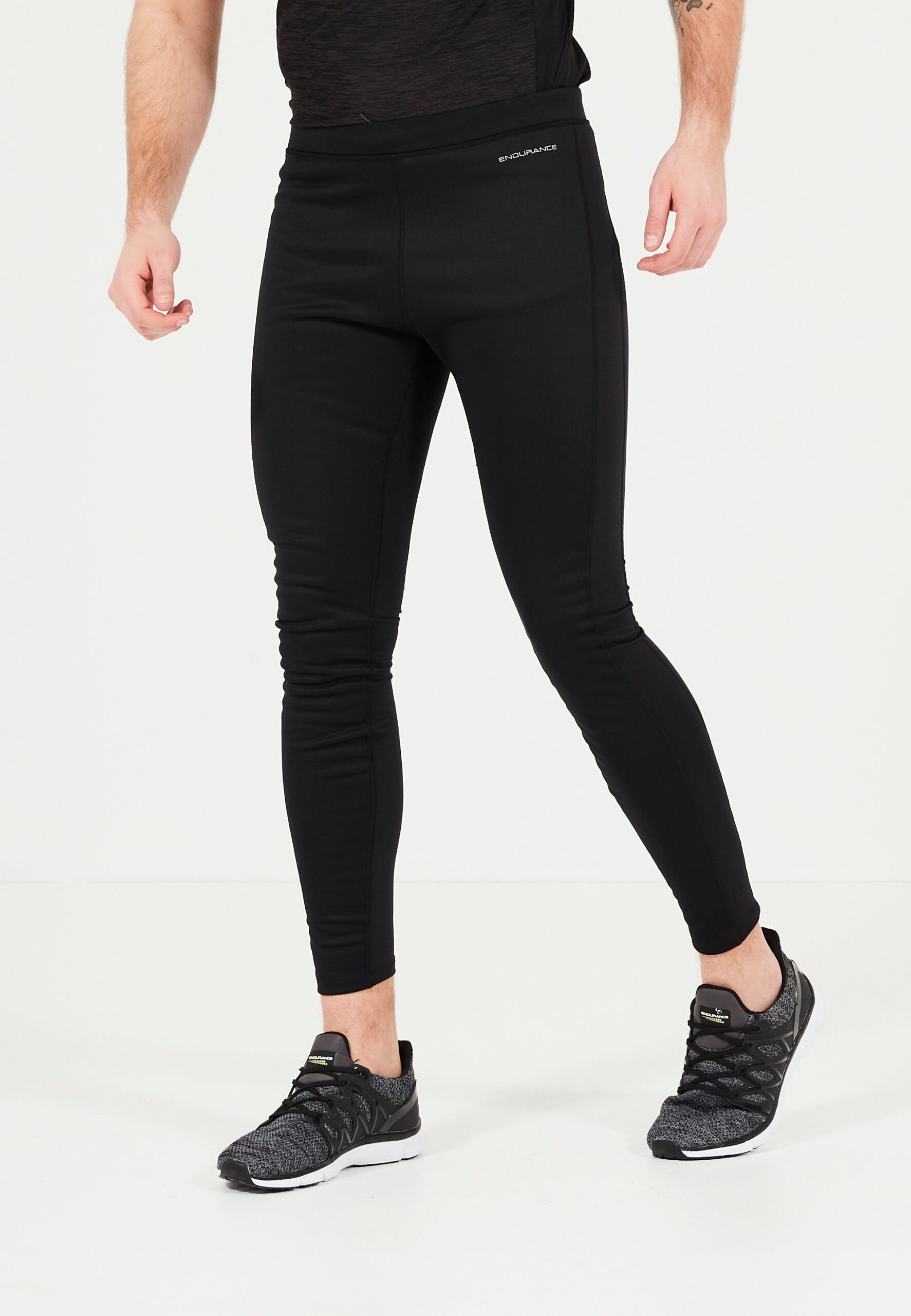 ENDURANCE Zane M Winter Long Tights Black - Billede 5