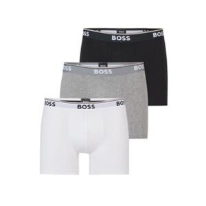 Hugo Boss 3-Pack Boxer Brief Stretch Grå
