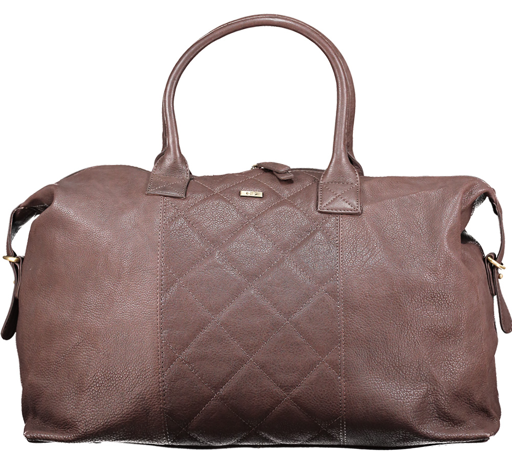 Bon Gout Travel Bag Quilt Brun