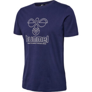 Hummel ICONS GRAPHIC T-SHIRT Navy