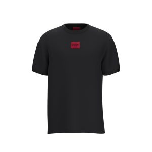 Hugo Logo T-shirt Diragolino Sort