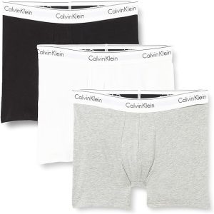Calvin Klein 3 pakke boxerbreif underbukser sort/hvid/grå