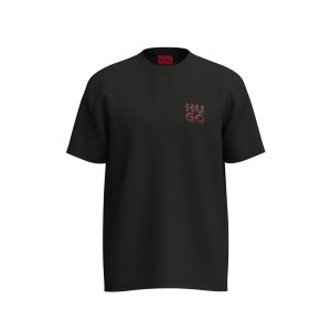 HUGO 2 Pack Casual Soft T-Shirt sort