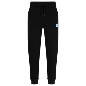 Hugo Joggingbukser med blåt hugo mærke Sort