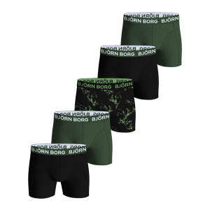 Björn Borg 5-Pack stræk bomuld boxershorts flerfarvet