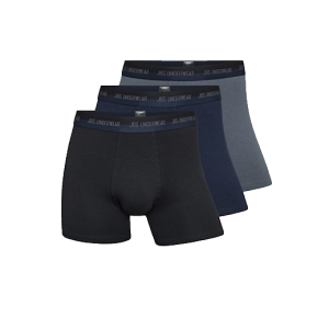 JBS 3-Pack Hemp Boxershorts flerfarvet