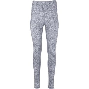 Endurance Tights med rosedesign Sort